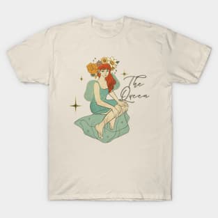 flower crown girl T-Shirt